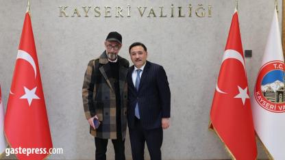 Gazeteci Çetin Ağaşe’den Vali Gökmen Çiçek’e Ziyaret!