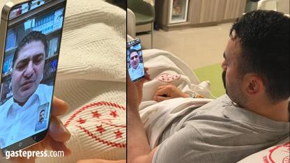 İsmail Özdemir’den Yaralı Komisere Geçmiş Olsun Telefonu!