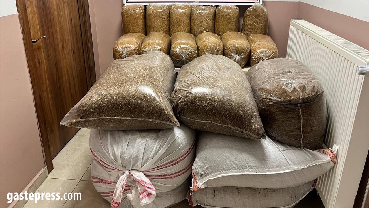 Kayseri’de 600 Kilogram Kaçak Tütün Ele Geçirildi!