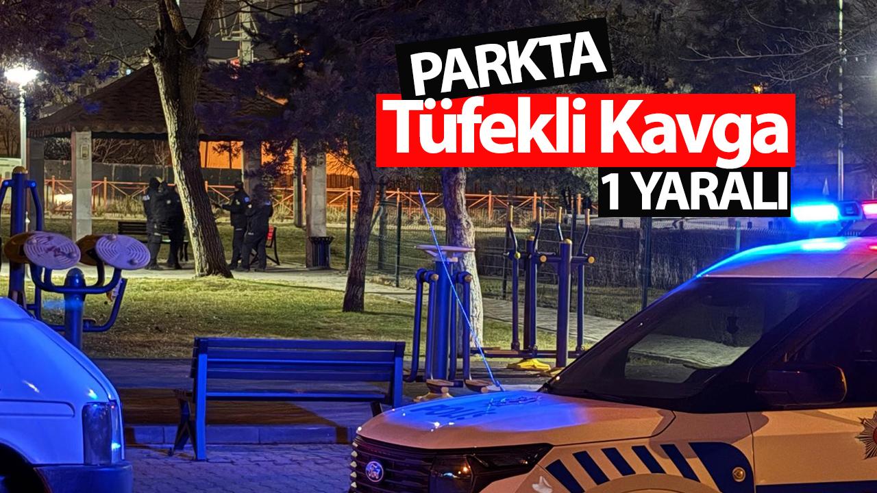 Kayseri’de Parkta Tüfekli Kavga: 1 Kişi Yaralandı!
