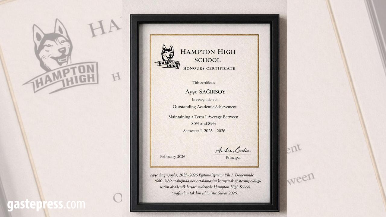 Kayseri’den Kanada’ya: Ayşe Duru Sağırsoy Onur Listesinde