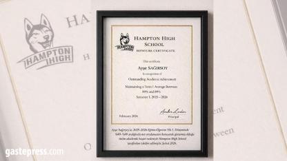 Kayseri’den Kanada’ya: Ayşe Duru Sağırsoy Onur Listesinde