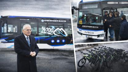 Memduh Büyükkılıç Elektrikli Otobüs ve Bisikletleri İnceledi!