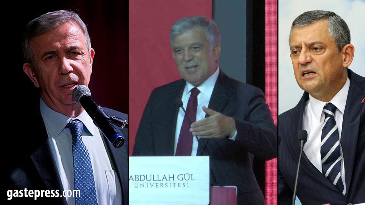 Özel’den Gül ve Yavaş Açıklaması!