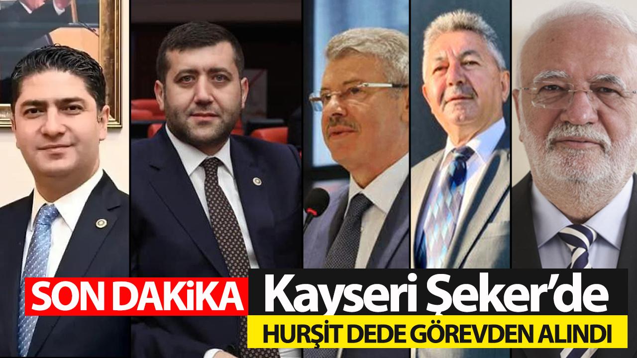 SON DAKİKA | Kayseri Şeker’de Sarsıcı Görevden Alma!