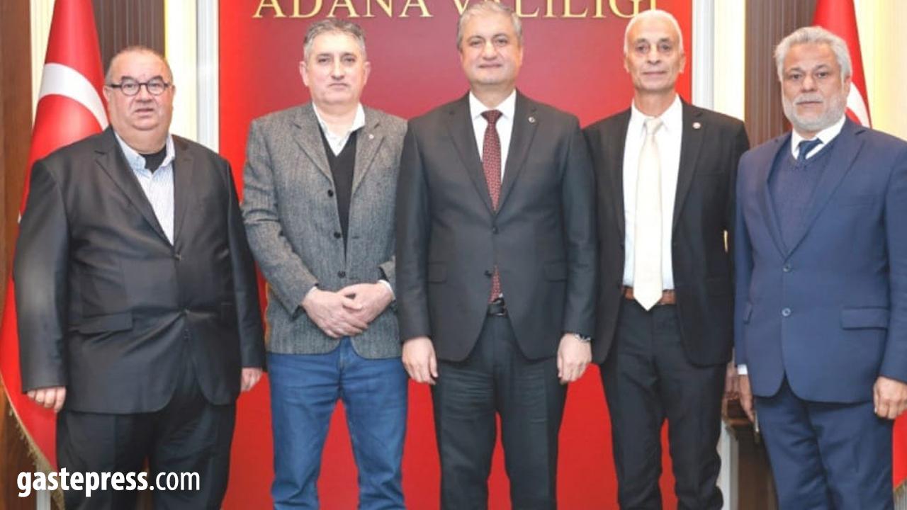 Yerel Medya Güçbirliği Platformu'ndan Adana Valisi Mustafa Yavuz’a Ziyaret!