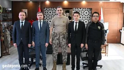 Atanur Aydın, İlk Müdahaleyi Yapan Personeli Makamında Kabul Etti!