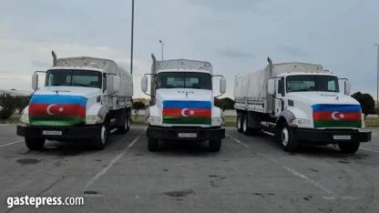 Azerbaycan'dan İran'a destek! İnsani yardım gönderdi...