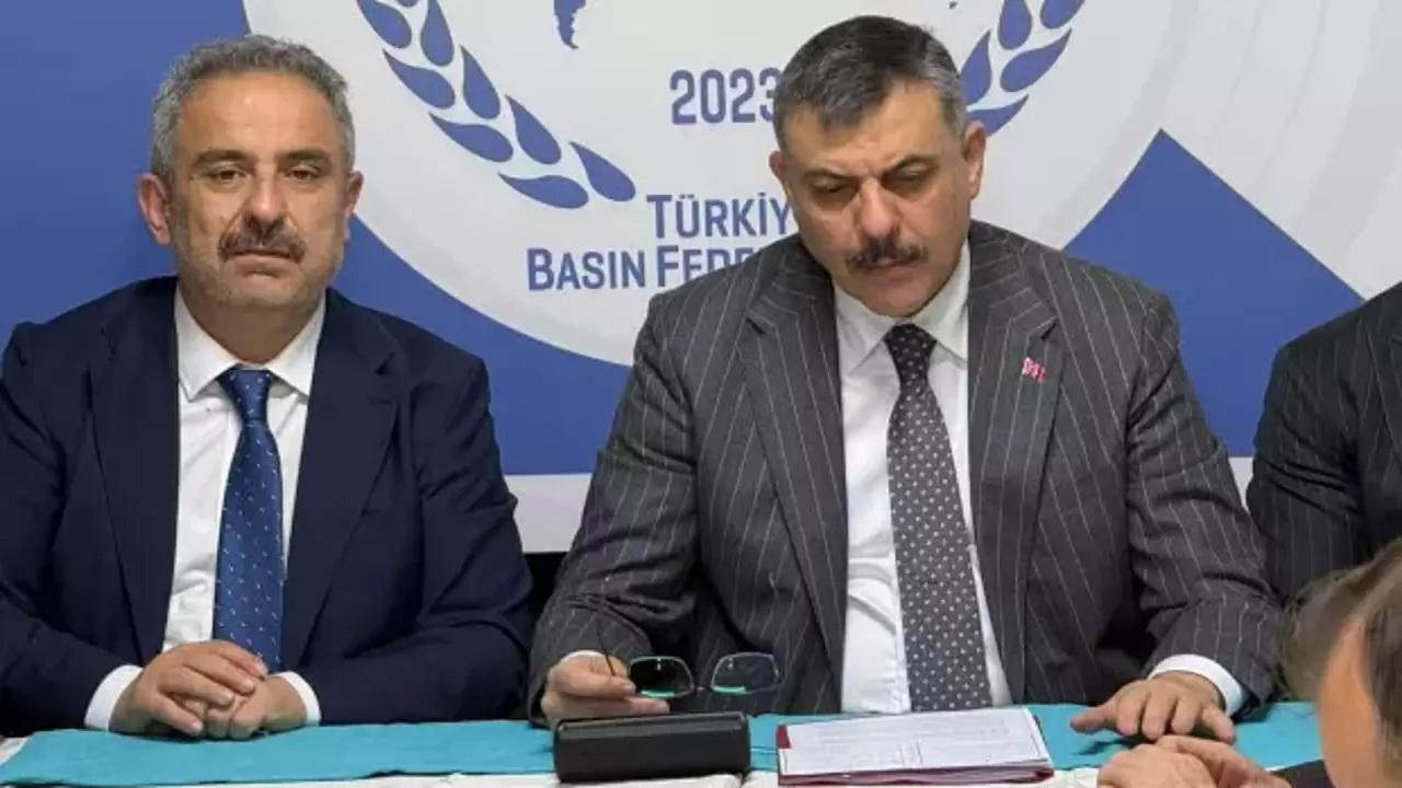 Bakan Çiftçi’den Türkiye Basın Federasyonu’na Ziyaret!