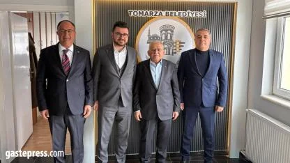 Başkan Büyükkılıç ve AK Parti İl Başkanı Okandan’dan Tomarza Belediye Başkanı Koç’a Ziyaret!