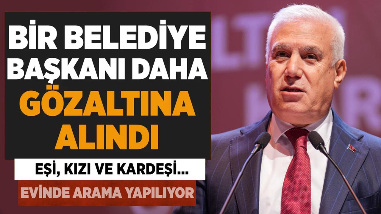 Bursa Büyükşehir Belediye Başkanı Mustafa Bozbey hakkında gözaltı kararı!