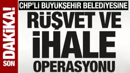 CHP’li Mersin Büyükşehir Belediyesi’ne Rüşvet ve İhale Operasyonu!