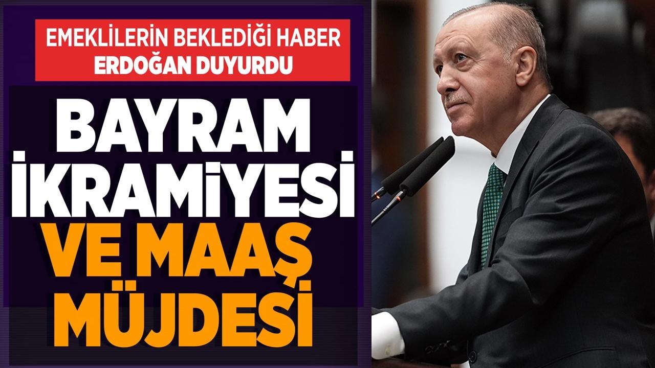 Cumhurbaşkanı Erdoğan açıkladı: Emekli maaşı ve bayram ikramiyesi ödeme tarihleri belli oldu!