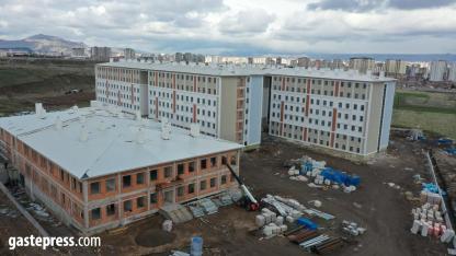 ERÜ Kampüsündeki 2 Bin 800 Kişilik Yurt Projesinde Sona Gelindi!