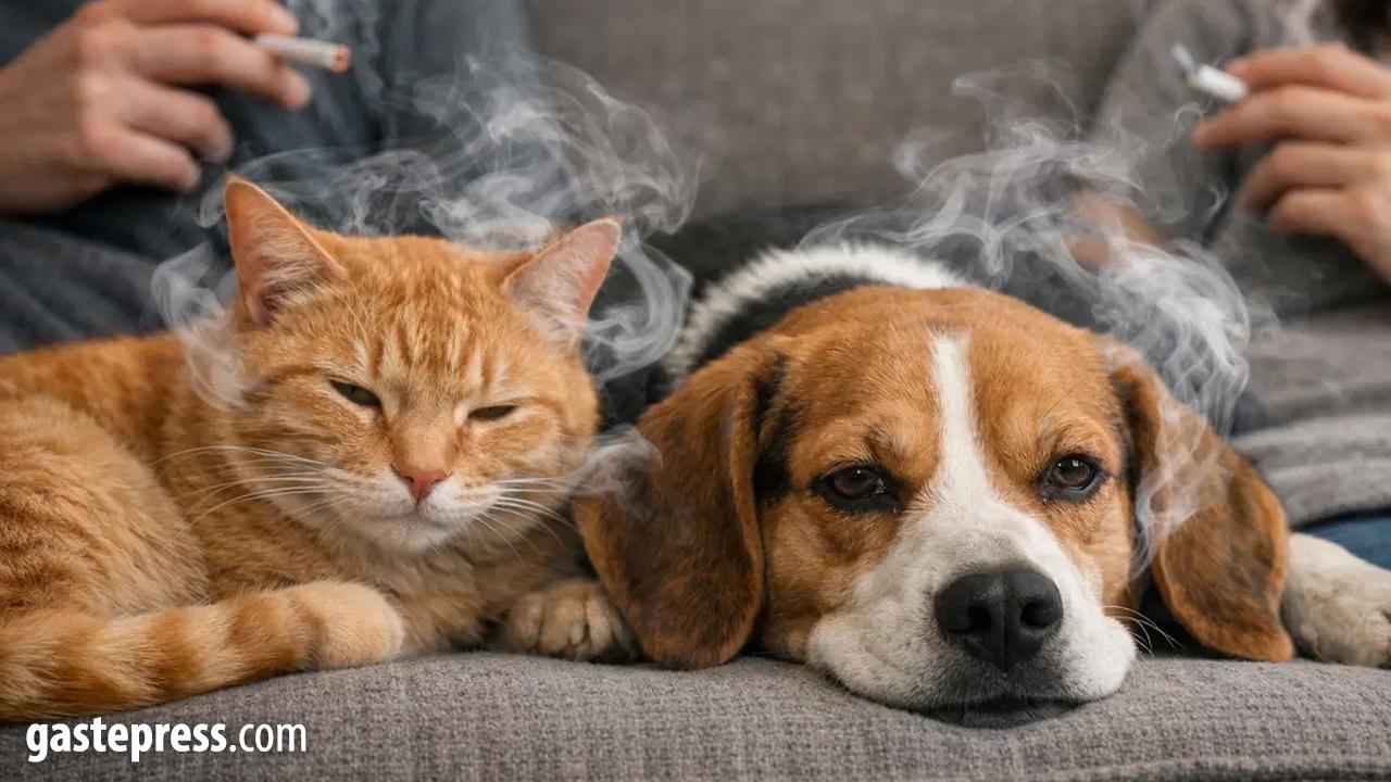 Evlerde içilen sigaranın evcil hayvanlara zararı belli oldu: Kanda 'yüksek nikotin' alarmı!