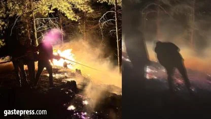 Hatay’da ormanlık alanda çıkan yangın büyümeden söndürüldü!