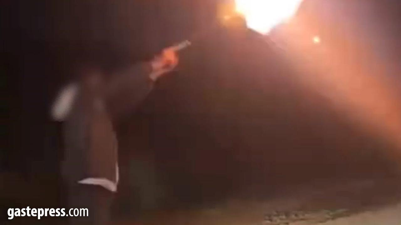 Havaya ateş ettiği anları sosyal medyada paylaşınca gözaltına alındı!