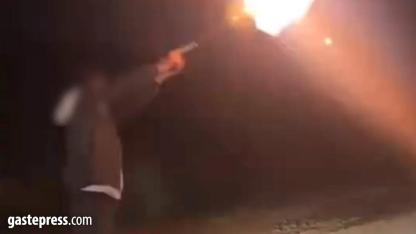 Havaya ateş ettiği anları sosyal medyada paylaşınca gözaltına alındı!