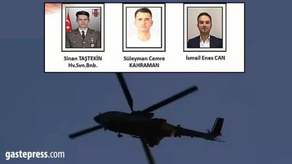Helikopter Kazasında Şehitlerin Kimlikleri Belli Oldu!