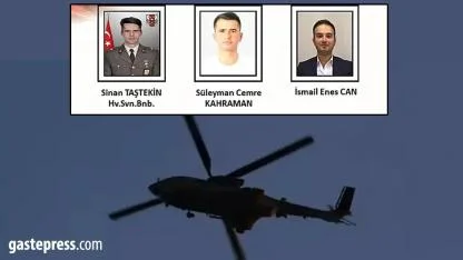 Helikopter Kazasında Şehitlerin Kimlikleri Belli Oldu!