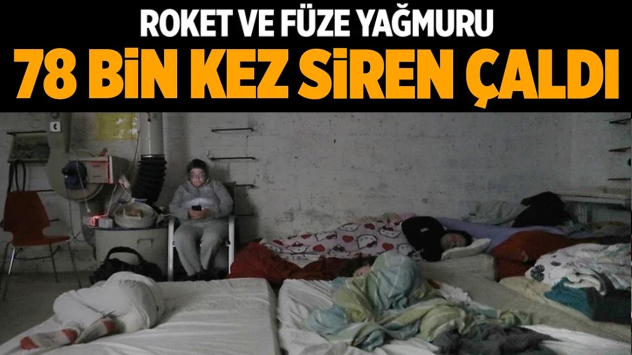 İran’dan fırlatılan füzeler sonrası İsrail'de sirenler 78 bin kez çaldı!