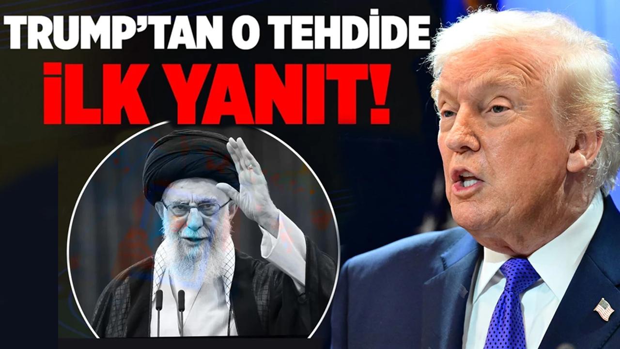 İran'ın "tarihi operasyon" tehdidine Trump'tan ilk yanıt!