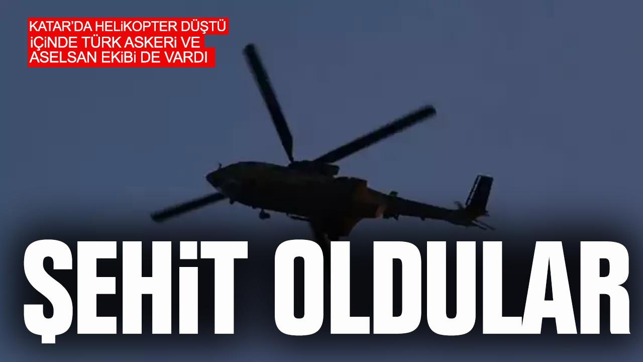 Katar’da Askeri Helikopter Kazası: 3 Türk Personel Şehit Oldu