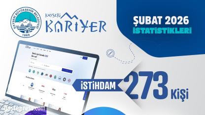 Kayseri Kariyer Merkezi Şubat’ta 273 Kişiye İş Kapısı Oldu!
