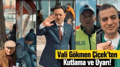 Kayseri Valiliği’nden Bayram Mesajı: Vali Gökmen Çiçek’ten Kutlama ve Uyarı!