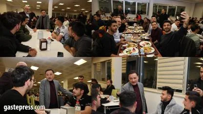 Kayseri Valisi Gökmen Çiçek öğrencilerle sahur yaptı!