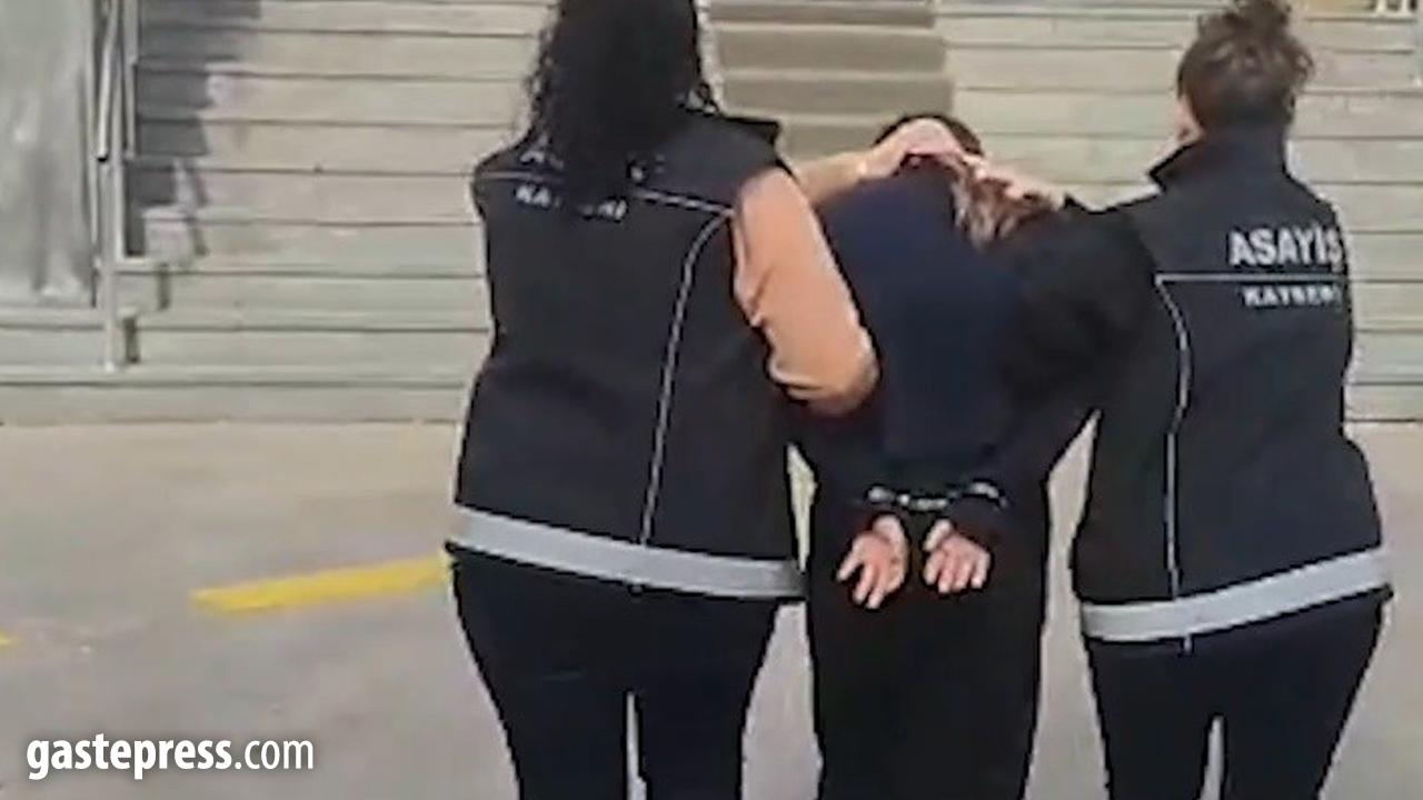 Kayseri’de 30 yıl 9 ay kesinleşmiş hapis cezası olan kadın hükümlü yakalandı!