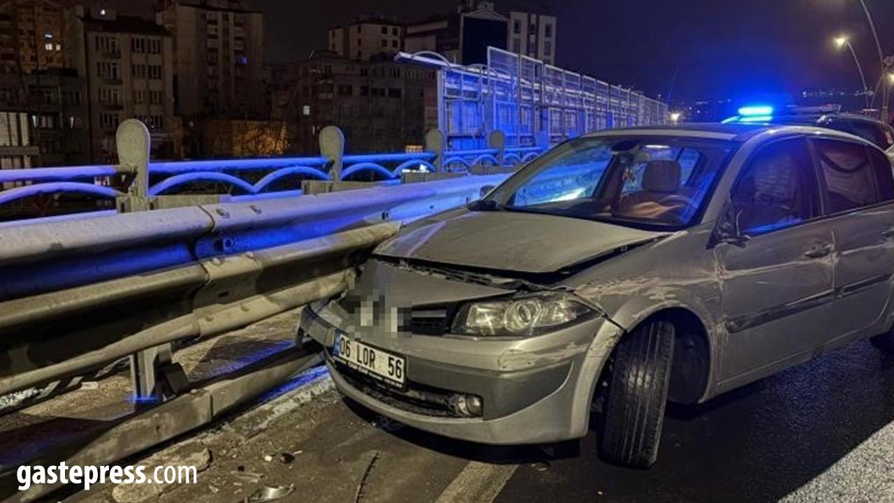 Kayseri’de Alkollü Sürücü Bariyerlere Çarptı: 25 Bin TL Ceza Kesildi