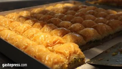 Kayseri’de Bayram Öncesi Baklavacılarda Yoğunluk Artıyor!