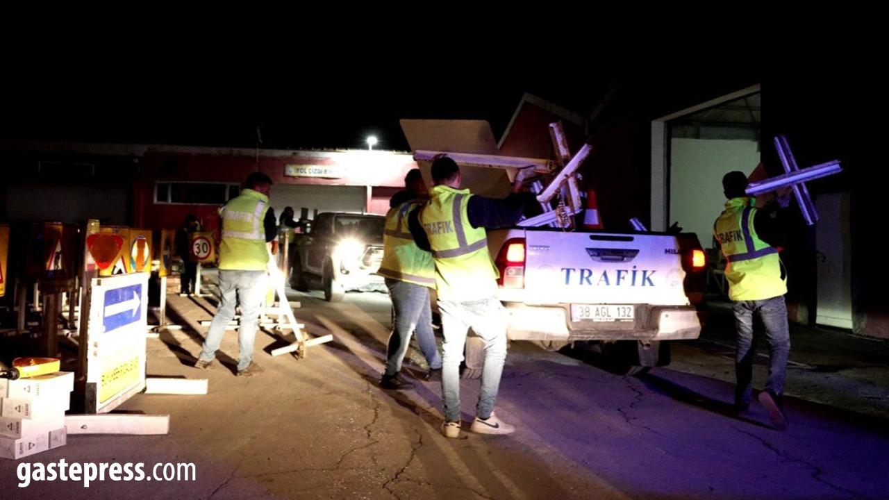 Kayseri’de Kartal Kavşağı Projesinde Çalışmalar Başladı!