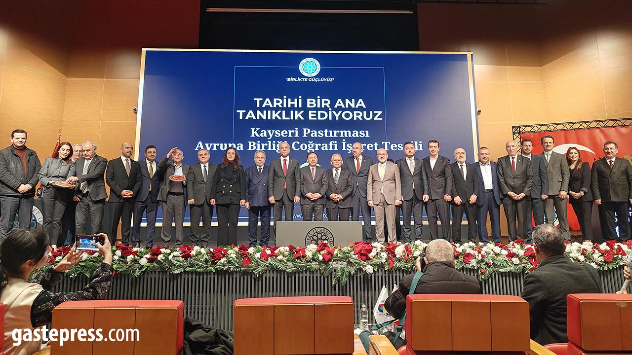 Kayseri'de 'pastırma' sevinci!