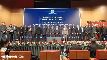 Kayseri'de 'pastırma' sevinci!