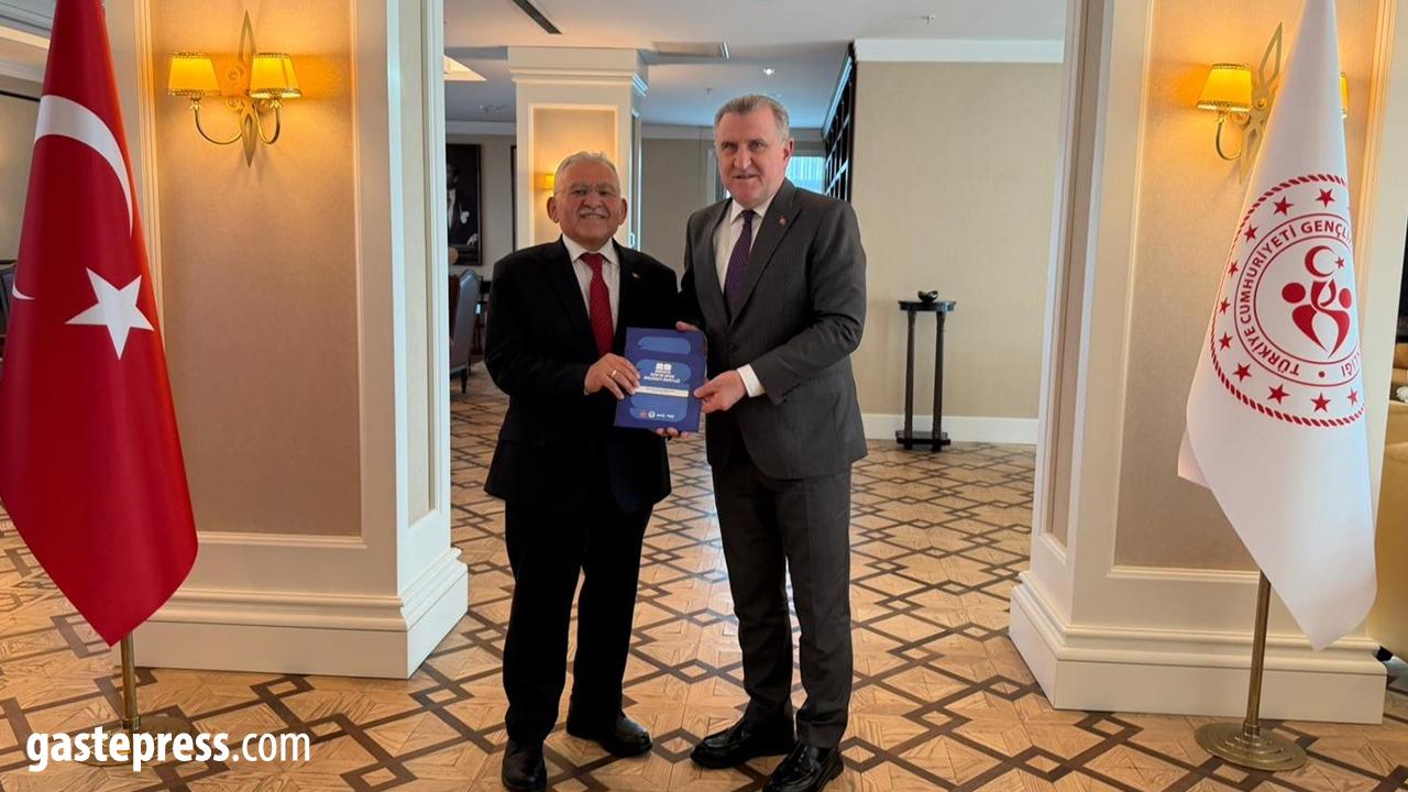 Kayseri’nin Spor ve Yerel Yönetim Vizyonu Ankara’da Masaya Yatırıldı!