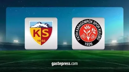 Kayserispor - Karagümrük maçı ne zaman, saat kaçta hangi kanalda?