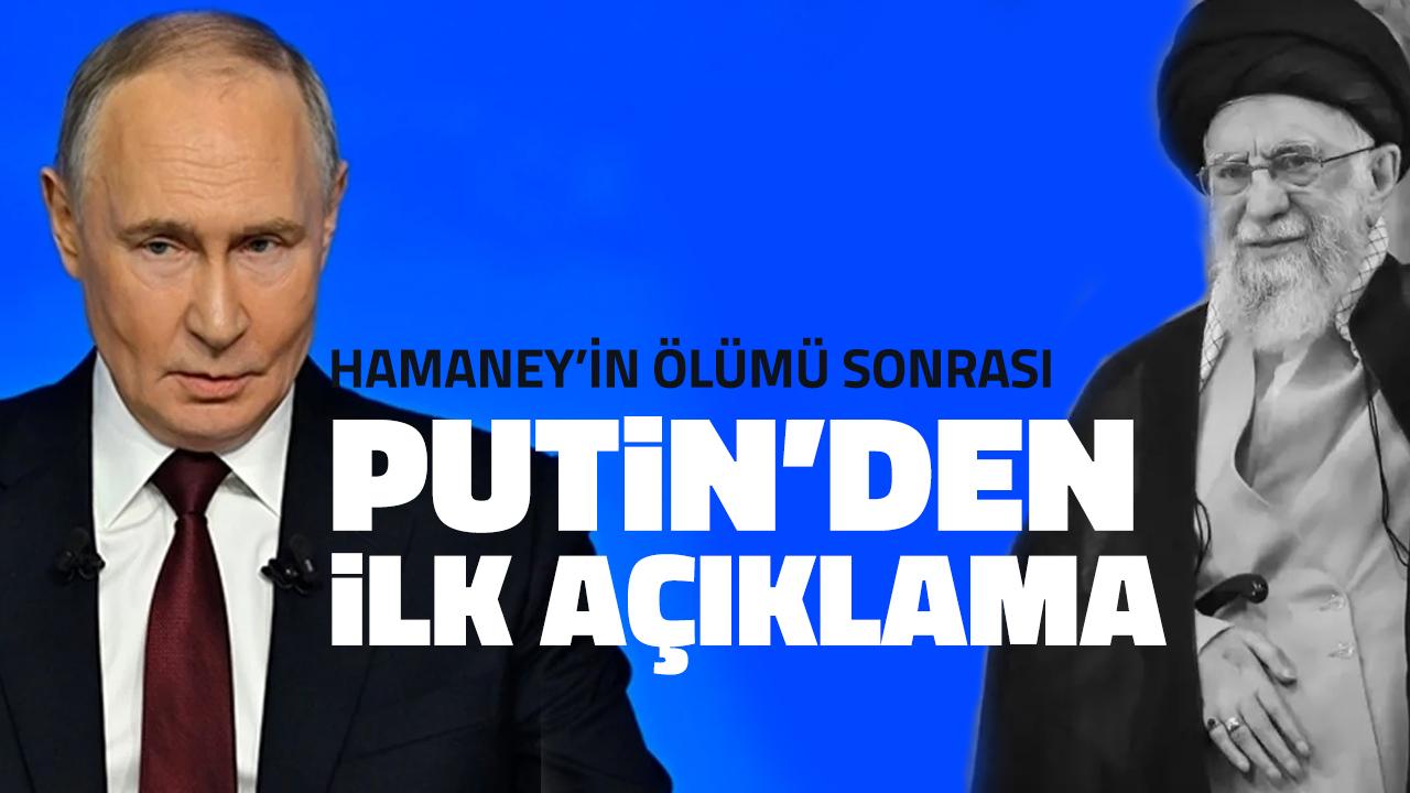 Rusya Devlet Başkanı Putin'den Hamaney için taziye mesajı!