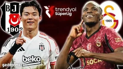 Süper Lig'de dev derbi heyecanı: İşte Beşiktaş - Galatasaray maçında öne çıkanlar...