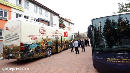 Talas’ta Gezici Müzelerle Tarih ve Değerler Öğrencilerle Buluştu!