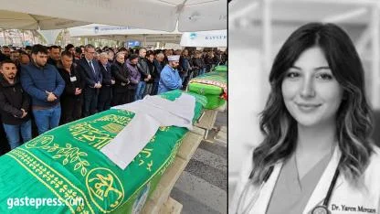 Tıp Fakültesi Öğrencisi Yaren Mercan, Hekim Önlüğüyle Son Yolculuğuna Uğurlandı!