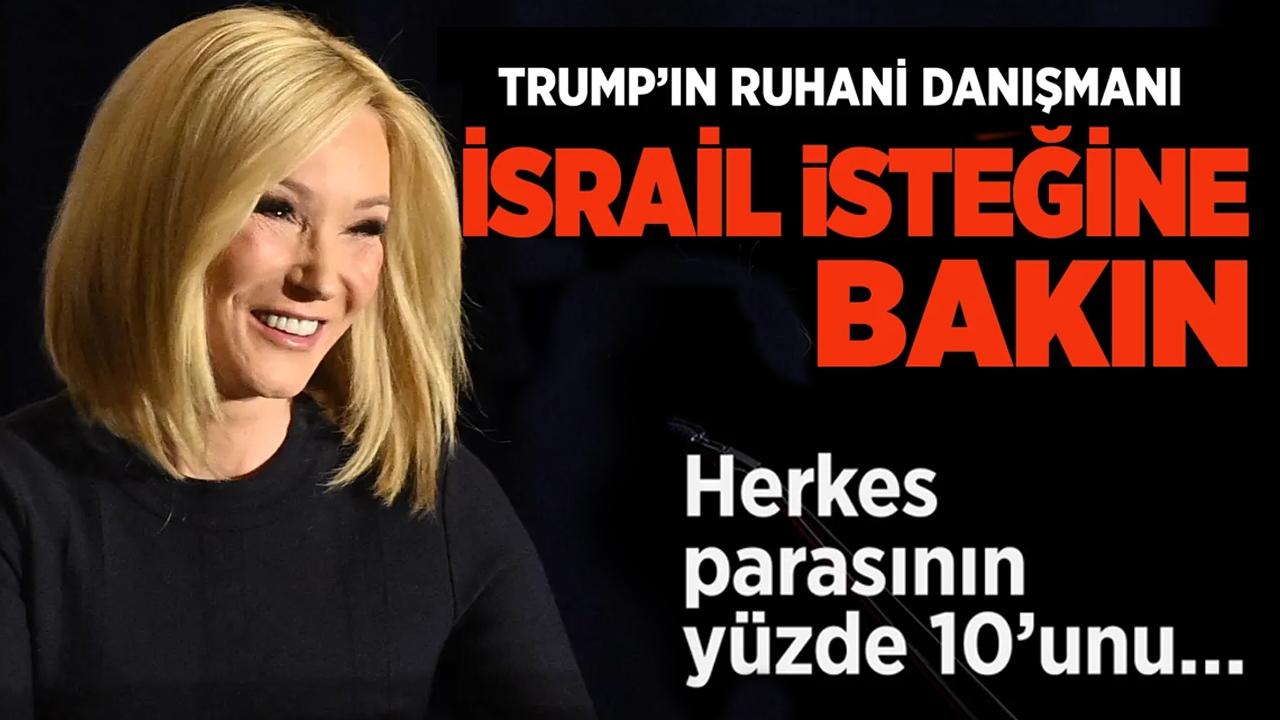 Trump'ın dini danışmanından Hristiyanlara çağrı: Kazancınızın yüzde 10'unu İsrail'e gönderin!
