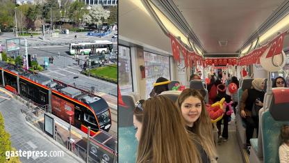 23 Nisan Coşkusu Raylara Taşındı: Kayseri’de “Çocuk Treni”ne Yoğun İlgi!