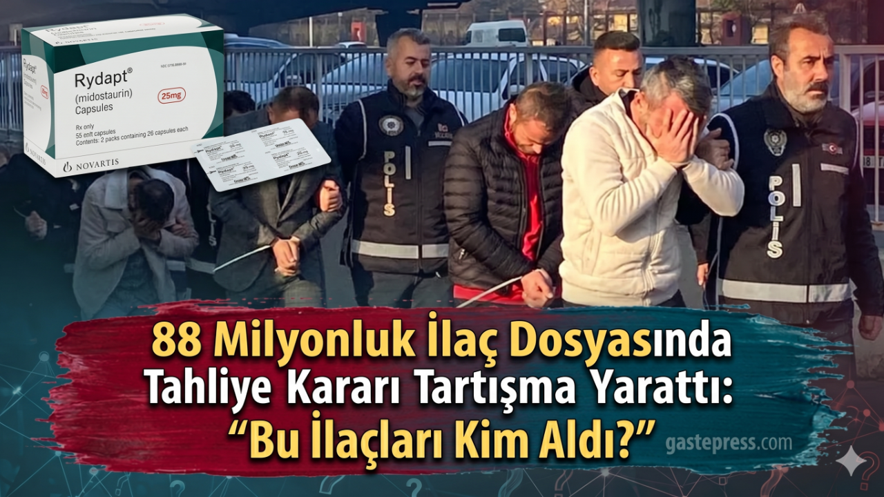 88 Milyonluk İlaç Dosyasında Tahliye Kararı Tartışma Yarattı: “Bu İlaçları Kim Aldı?”