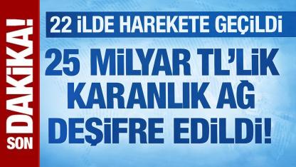 Adana Merkezli 22 İlde Dev Operasyon: 86 Tutuklama, 25 Milyarlık Kara Para Ağı Çökertildi!