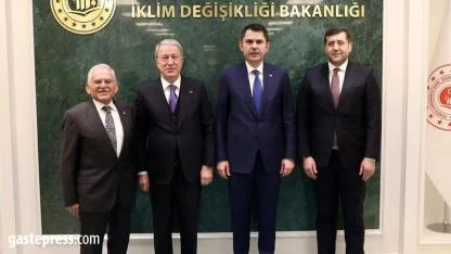 AK Parti’li Akar ile MHP’li Ersoy’dan Bakan Kurum’a Ziyaret!