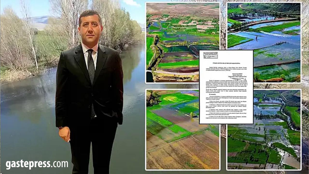 Baki Ersoy Develi’deki taşkın için harekete geçti: 800 dekar alan sular altında!