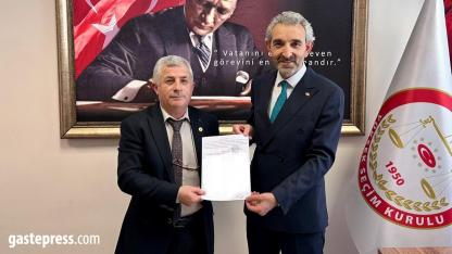 Başkan Navruz mazbatasını aldı!