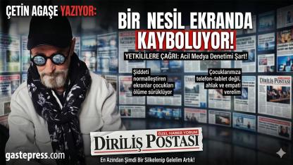 Bir nesil ekranda kayboluyor: Gazeteci Çetin Agaşe’den sert uyarı!